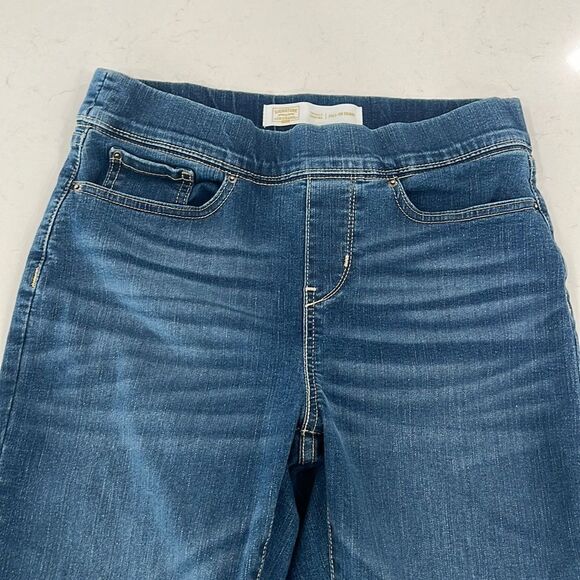 Signature Levi Strauss Gold Label Jeans 10M W30 Totally Shaping Pull On Skinny - Picture 2 of 5